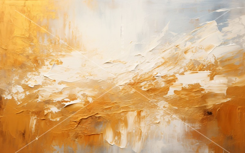 Golden Foil Elegant Wall Art 7 Background