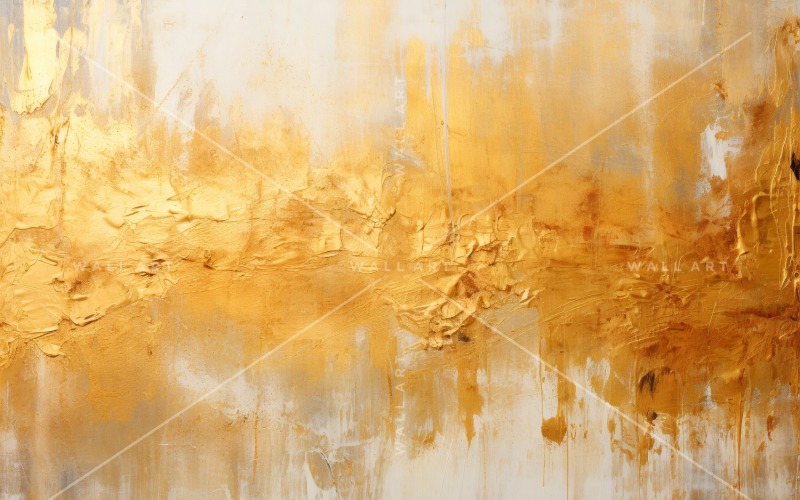 Golden Foil Elegant Wall Art 8 Background