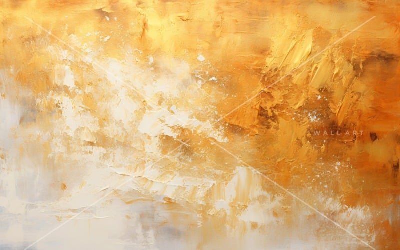 Golden Foil Elegant Wall Art 9 Background