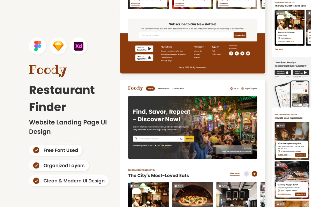 Template #380445 Apps Foods Webdesign Template - Logo template Preview