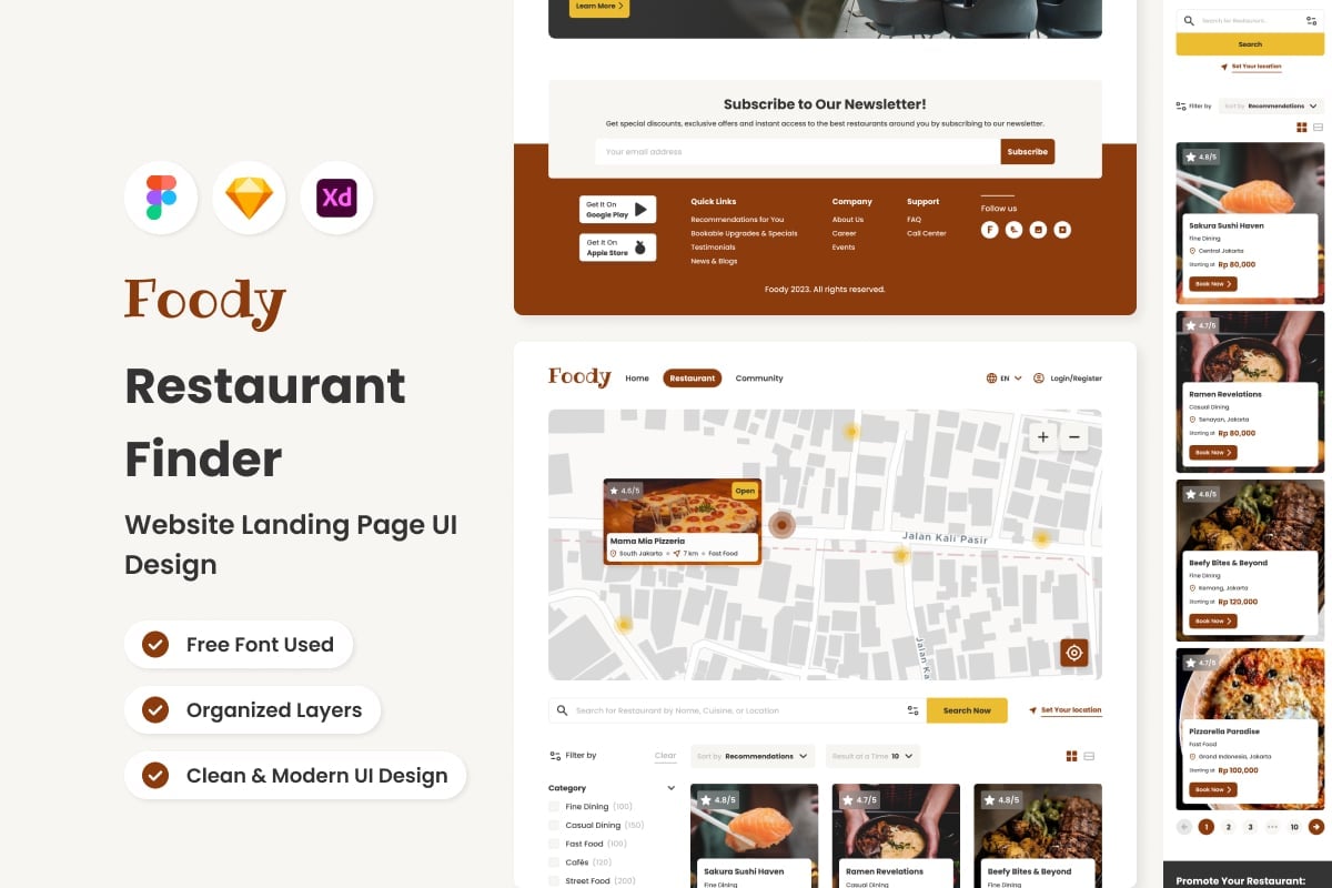 Template #380447 Apps Foods Webdesign Template - Logo template Preview