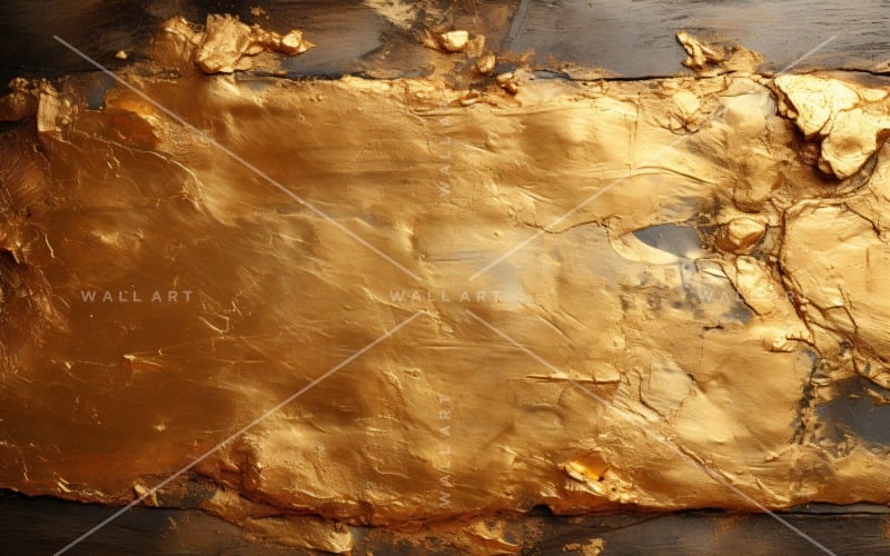 Golden Foil Art Abstract Expressions 17 Background