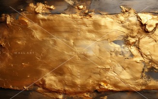 Golden Foil Art Abstract Expressions 17