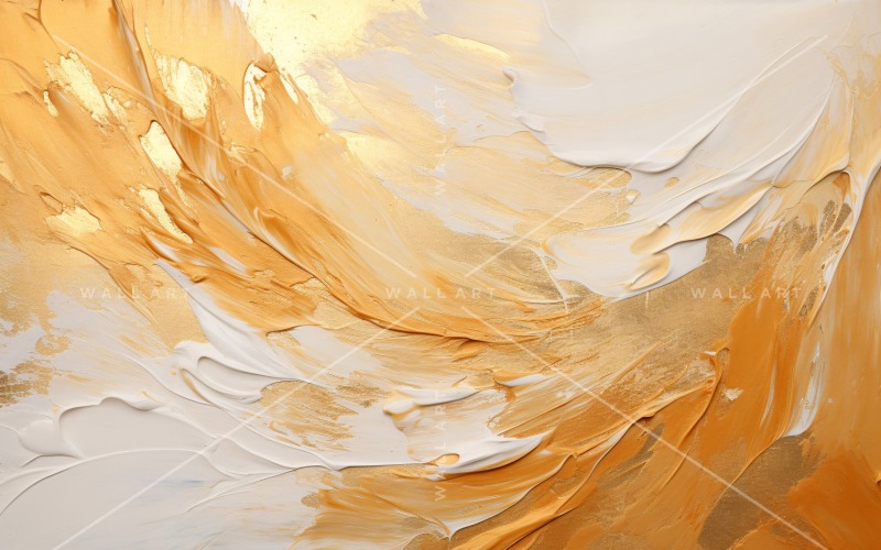 Abstract Art Golden Foil Elegance 22 Background