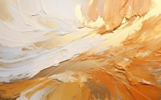 Golden Foil Art Abstract Expressions 22