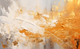 Golden Foil Art Abstract Expressions 23