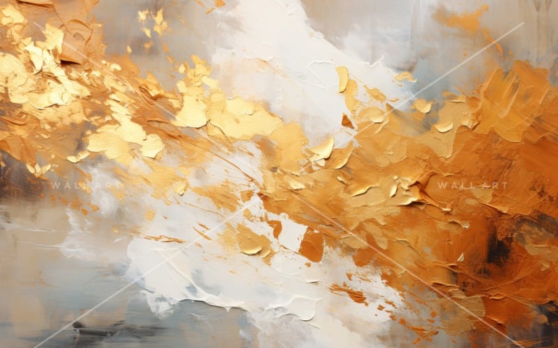 Abstract Art Golden Foil Elegance 32 Background