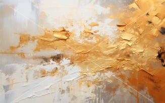 Artistic Wall Decor Golden Foil 24