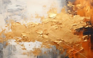 Artistic Wall Decor Golden Foil 32