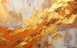 Artistic Wall Decor Golden Foil 38