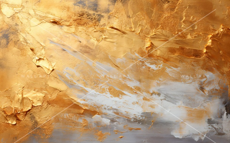 Artistic Wall Decor Golden Foil 39 Background