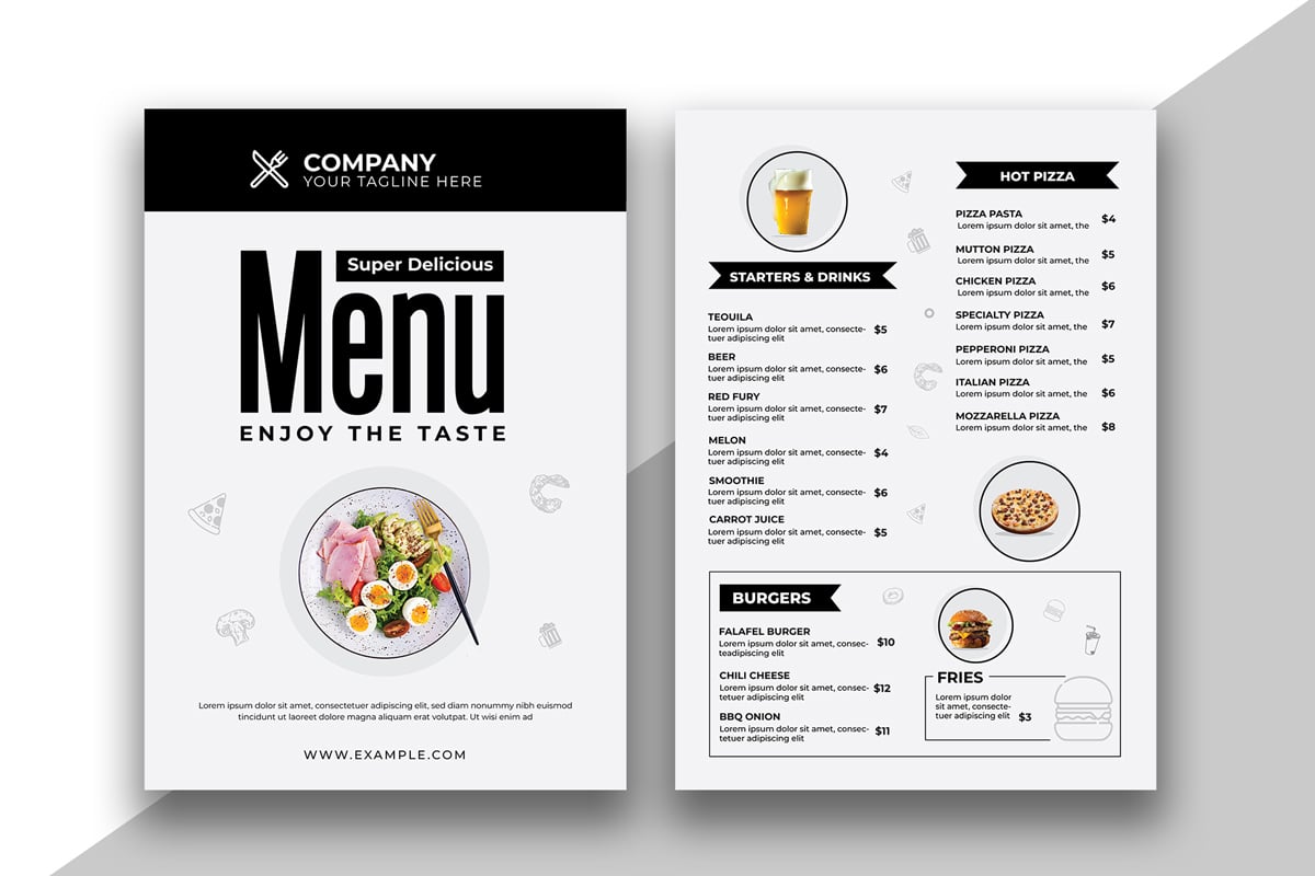 Kit Graphique #380883 Burger Caf Web Design - Logo template Preview