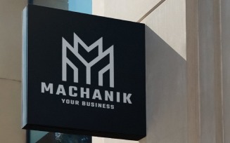 Machanic Letter M Logo Template