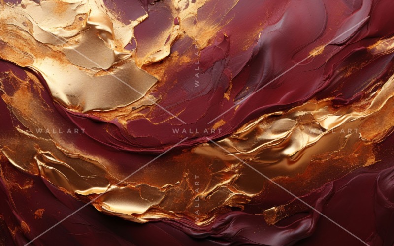 Abstract Art Golden Foil Elegance 60 Background