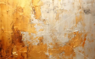 Artistic Wall Decor Golden Foil 56