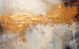 Golden Foil Elegant Wall Art 54