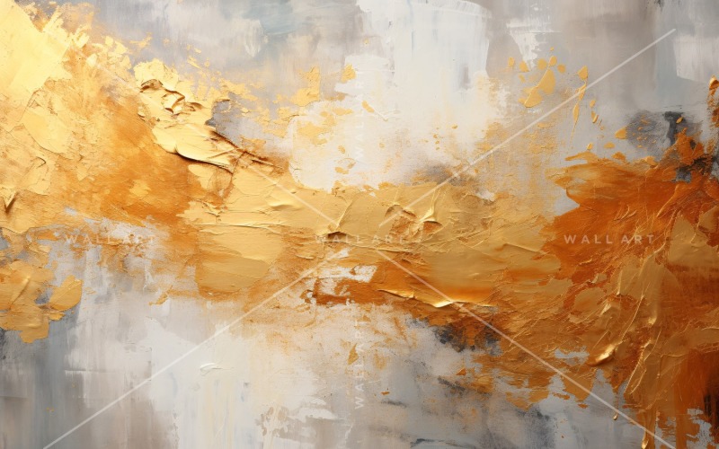 Golden Foil Elegant Wall Art 56 Background