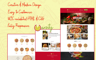 Varsity Pizza - Multipurpose eCommerce HTML Template #222056