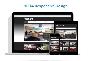 Interior Design Responsive Website Template #45404