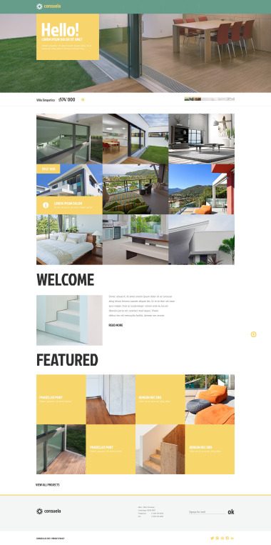 Construction Company Responsive WordPress Theme #47532