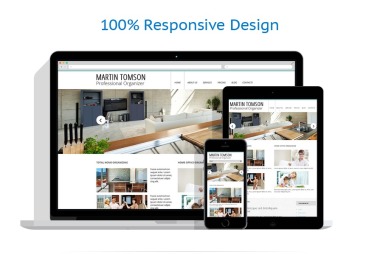 Interior Design Responsive Website Template #48394