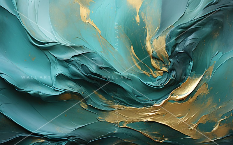 Golden Foil Elegant Wall Art 66 Background