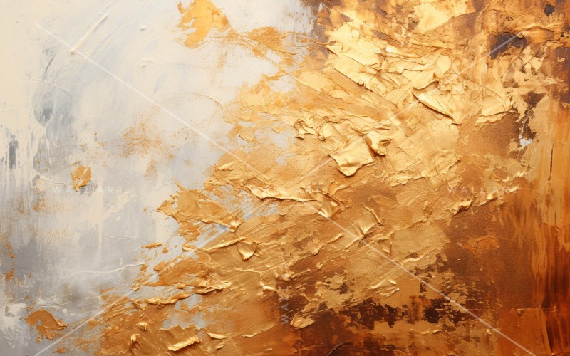 Golden Foil Elegant Wall Art 67 Background