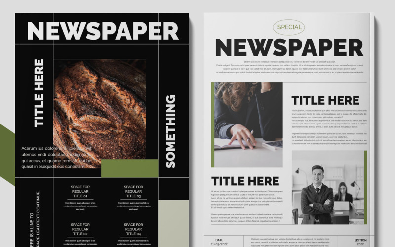Newsletter Templates Layout Corporate Identity