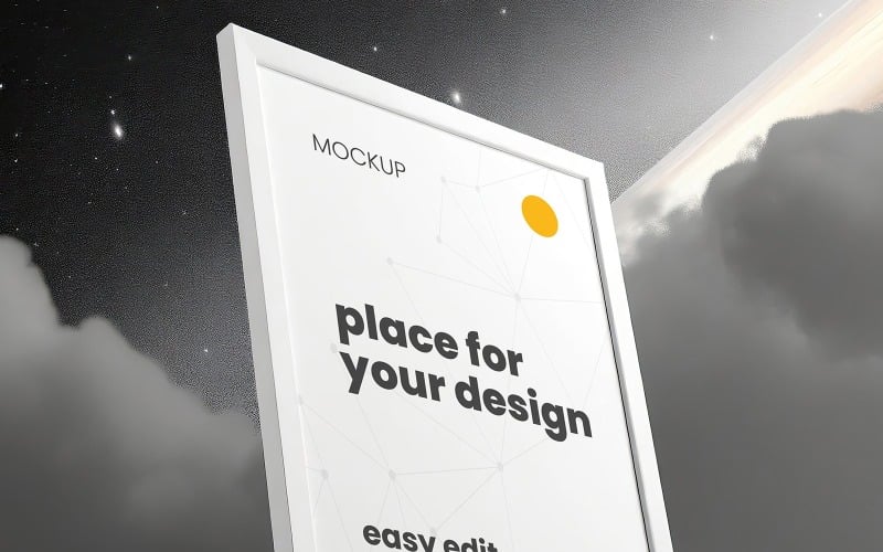 Sophisticated Frames Poster Mockups Product Mockup