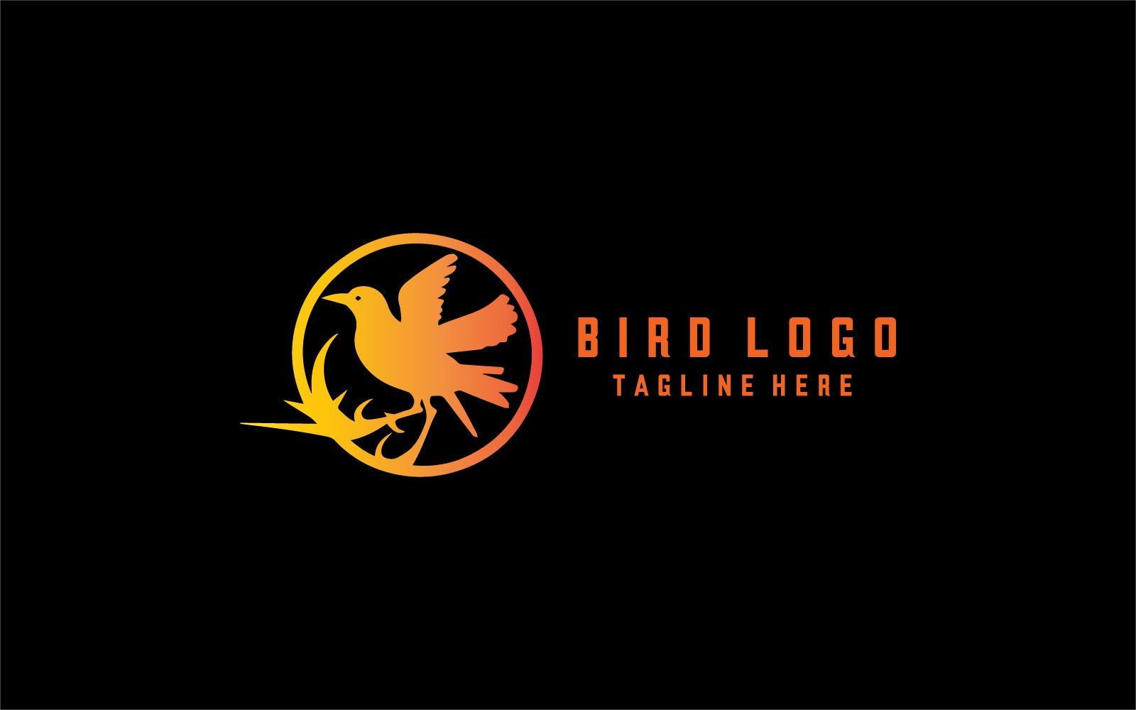 Template #381297 Bird Colorful Webdesign Template - Logo template Preview