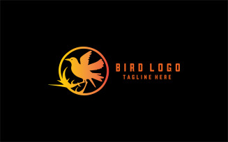 Bird Logo Design Vector Template V1