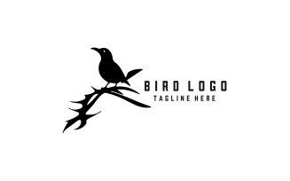 Bird Logo Design Vector Template V2