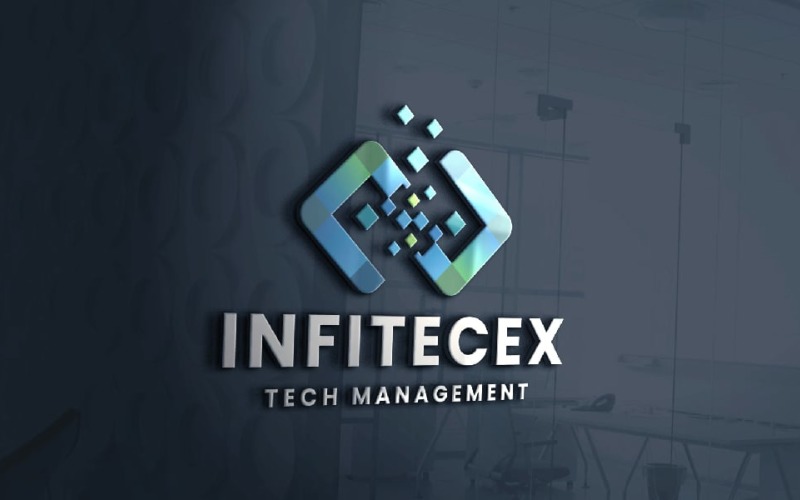 Infitecex Endless Infinity Logo Logo Template