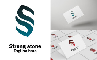 Strong ston S letter logo