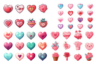 Valentines Day Sublimation PNG Clipart