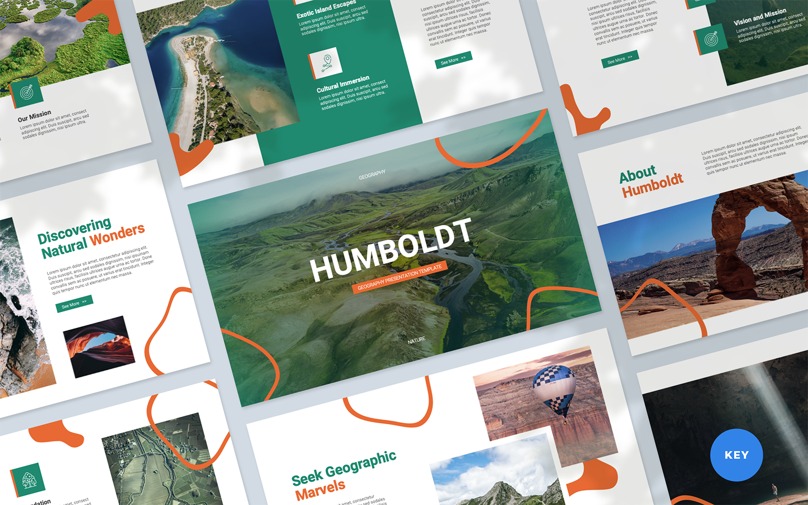 Humboldt - Geography Presentation Keynote Template