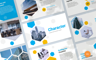 Character - Company Profile Presentation Google Slides Template