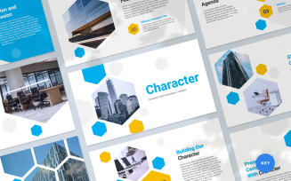 Character - Company Profile Presentation Keynote Template