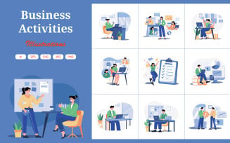 M485_ Business Activities Illustrations