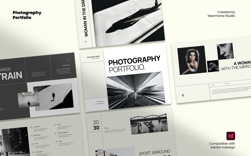 Modern Photography Portfolio Corporate Identity