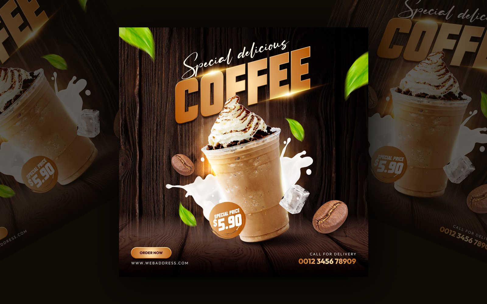 Template #381401 Food Marketing Webdesign Template - Logo template Preview