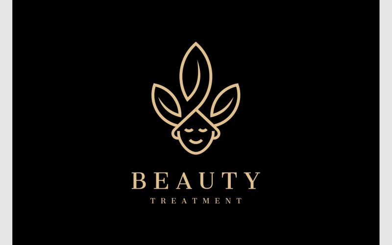 Therapy Woman Beauty Salon Logo Logo Template