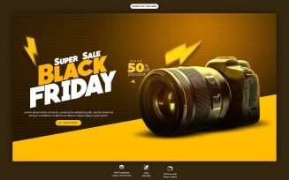 Black Friday Sale Web Banner Templates