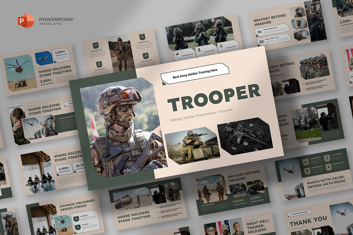 Template #381659 Army Clothing Webdesign Template - Logo template Preview