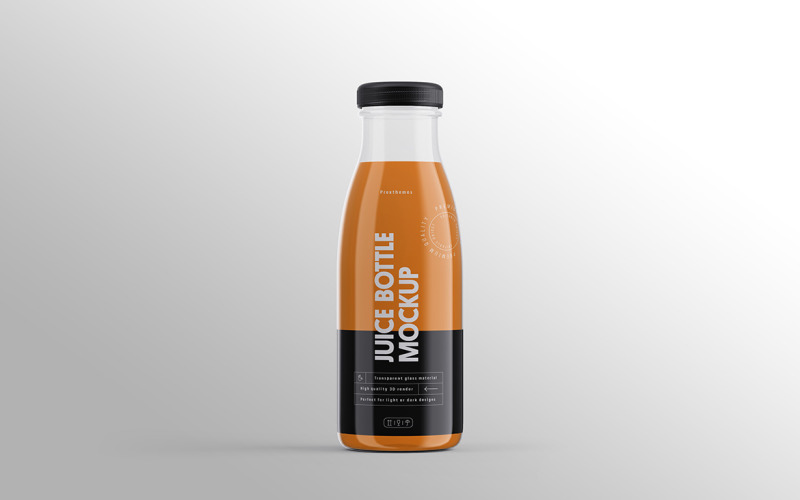 Juice Bottle Mockup Vol 01 Product Mockup