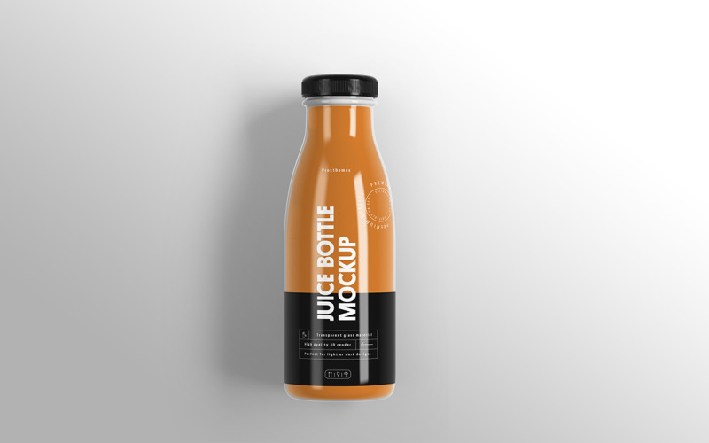 Juice Bottle Mockup Vol 06 Product Mockup
