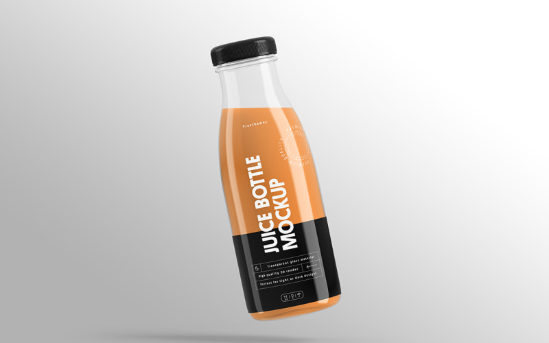 Juice Bottle Mockup Vol 10 Product Mockup