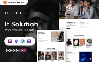 IT-Tech - IT Solutions And Multipurpose WordPress Elementor Theme