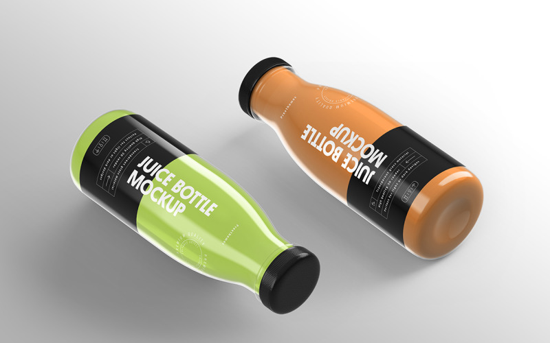 Juice Bottle Mockup Vol 16 Product Mockup