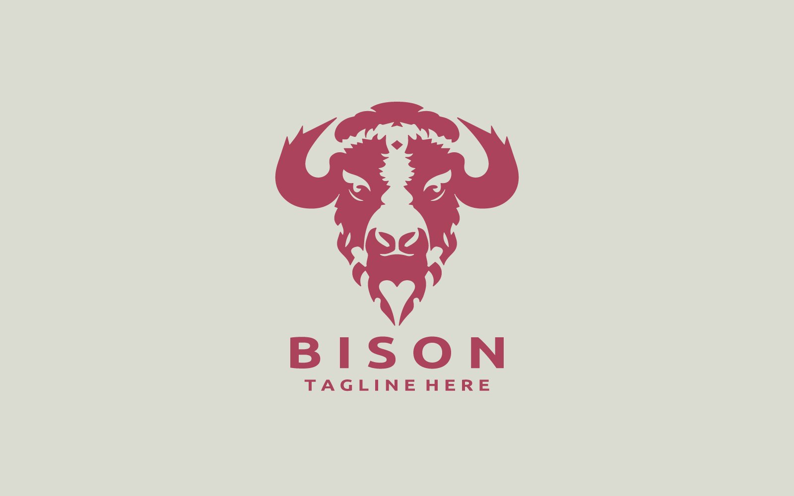 Template #381890 Logo Bison Webdesign Template - Logo template Preview